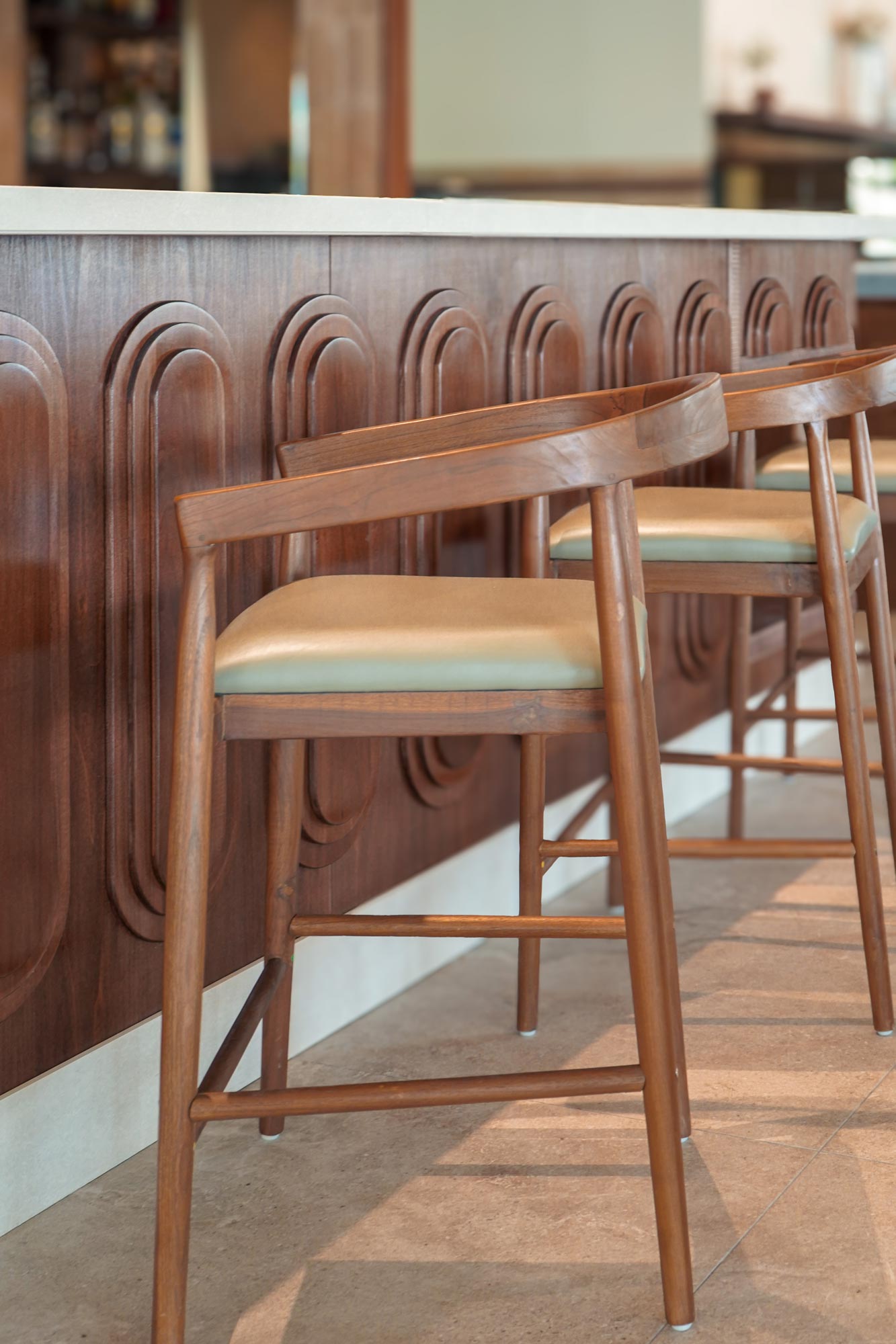 rénovation et décoration intérieure brasserie Mandelieu La Napoule
